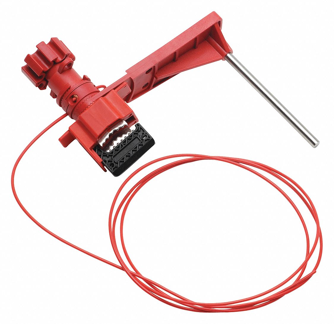 Ball Valve Lockout Fits Handle Sz 1-3/4