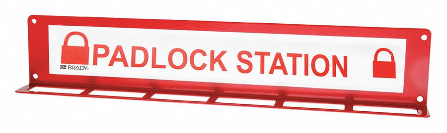 Padlock Station Unfilled 3 In H