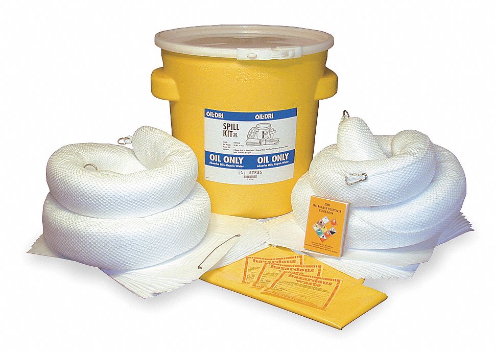 Spill Kit Oil-Based Liquids Yellow