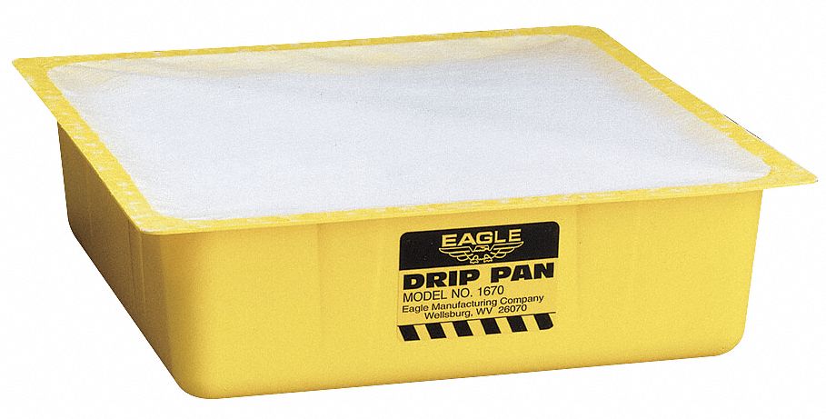 Drip Pan 3 in H 10-1/2 in L PK12