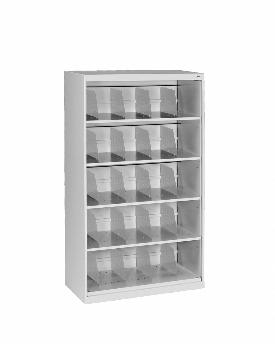 Open-File Shelves 63 1/2 in H Light Gray