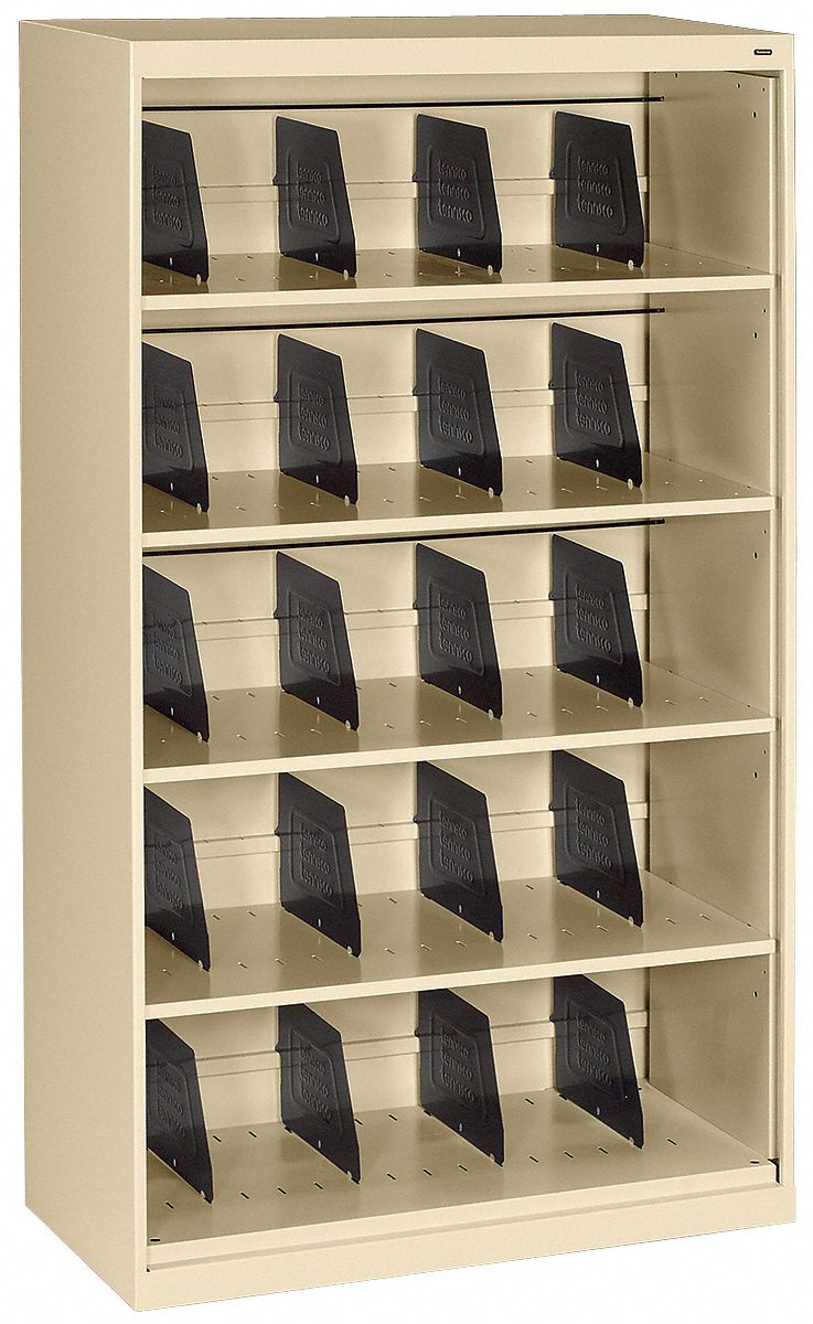 Open-File Shelves 63 1/2 in H Champagne
