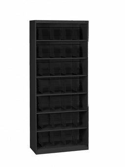 Open-File Shelves 87 in H Black
