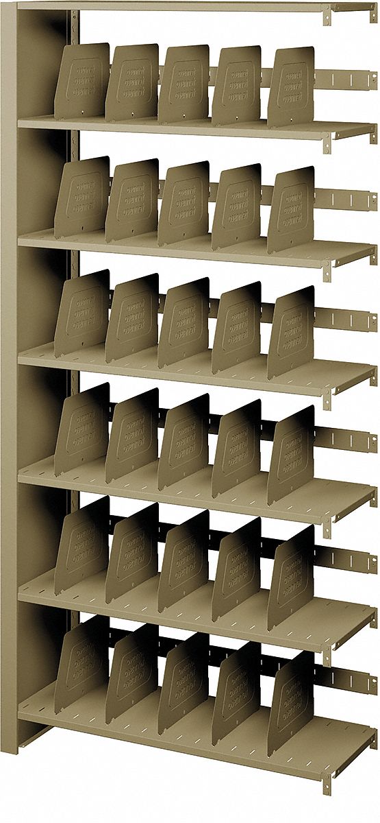 Add-On Open File Shelves 76 in H Sand