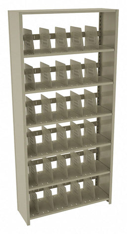 Open-File Shelves 76 in H Sand