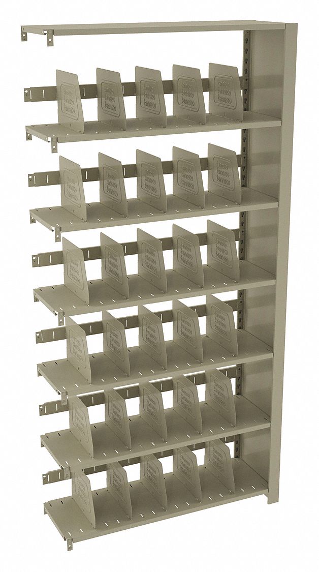 Add-On Open File Shelves 76 in H Sand