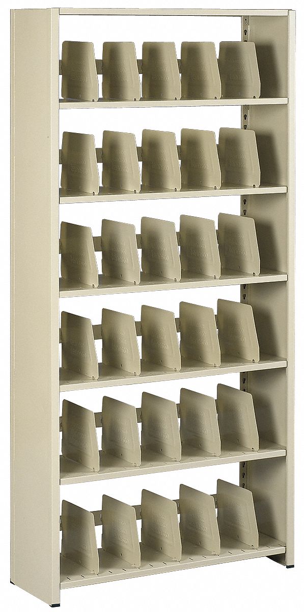 Open-File Shelves 76 in H Sand