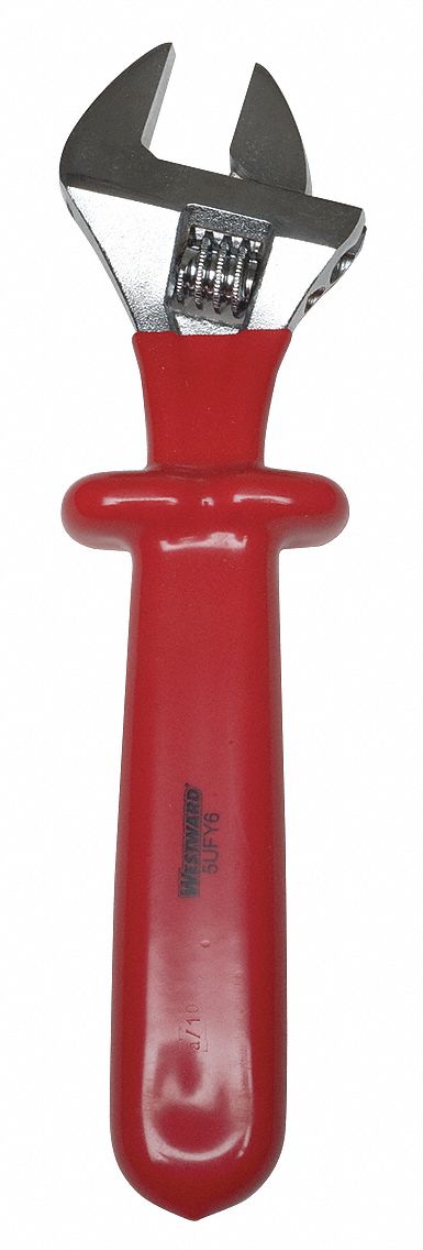 Adj. Wrench CV Steel Chrome 10