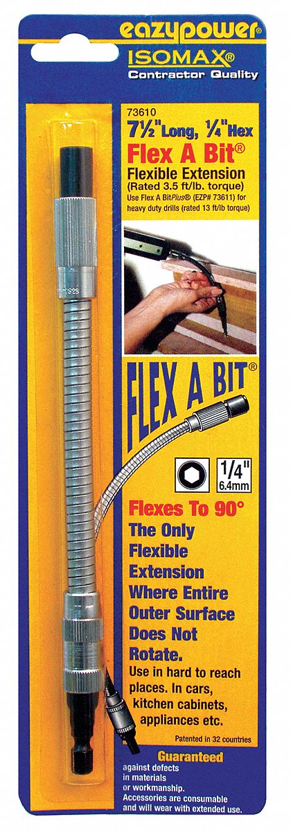 Flexible Extension 1/4 1/4 7-1/2