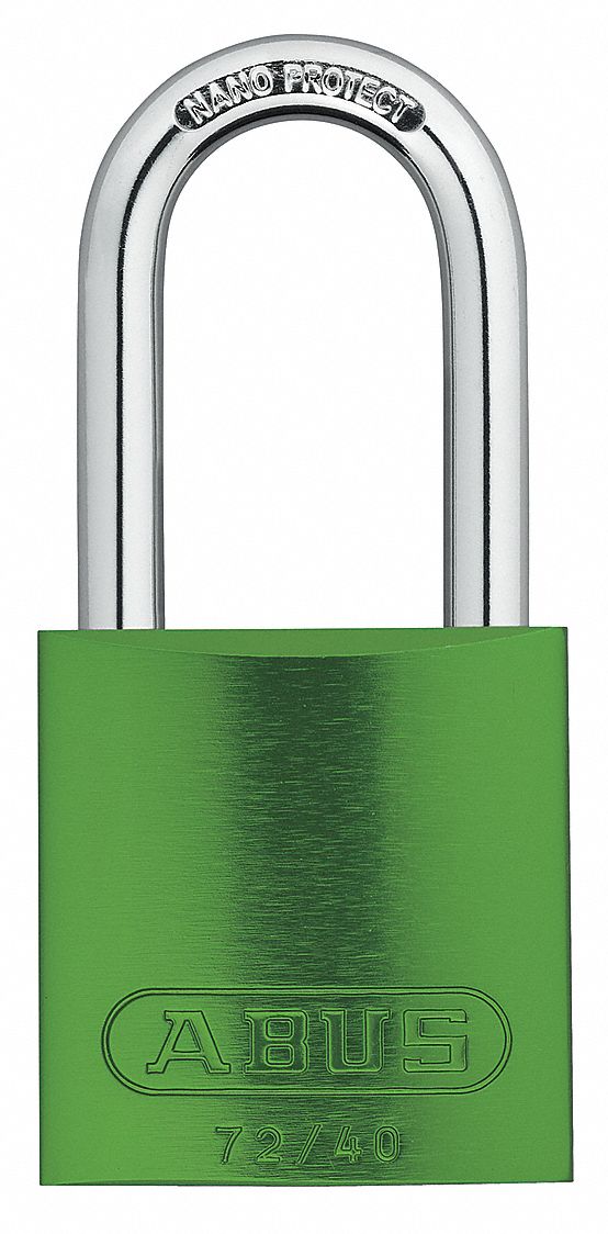 Lockout Padlock KA Green 1-1/2 H PK6