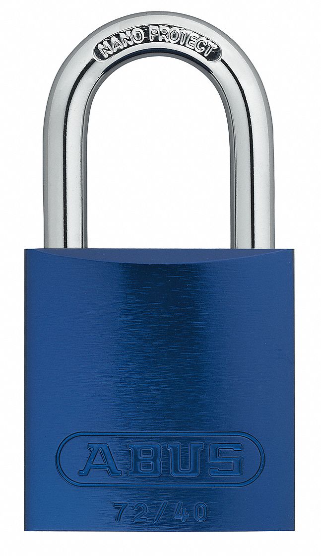 Lockout Padlock KA Blue 1-1/2 H PK12