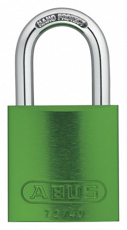 Lockout Padlock KA Green 1-1/2 H PK12