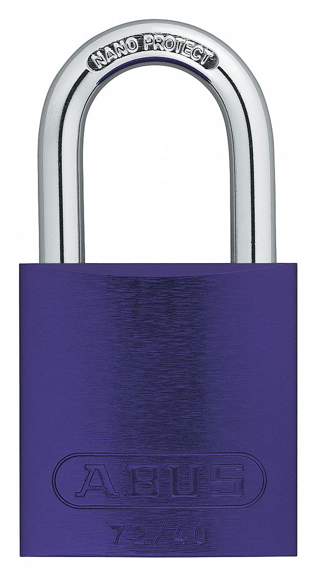 Lockout Padlock KD Purple 1-1/2 H