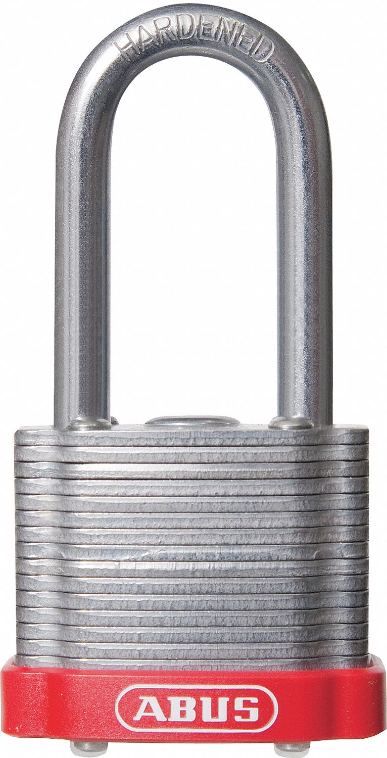Lockout Padlock KD MK Red 1-3/8 H