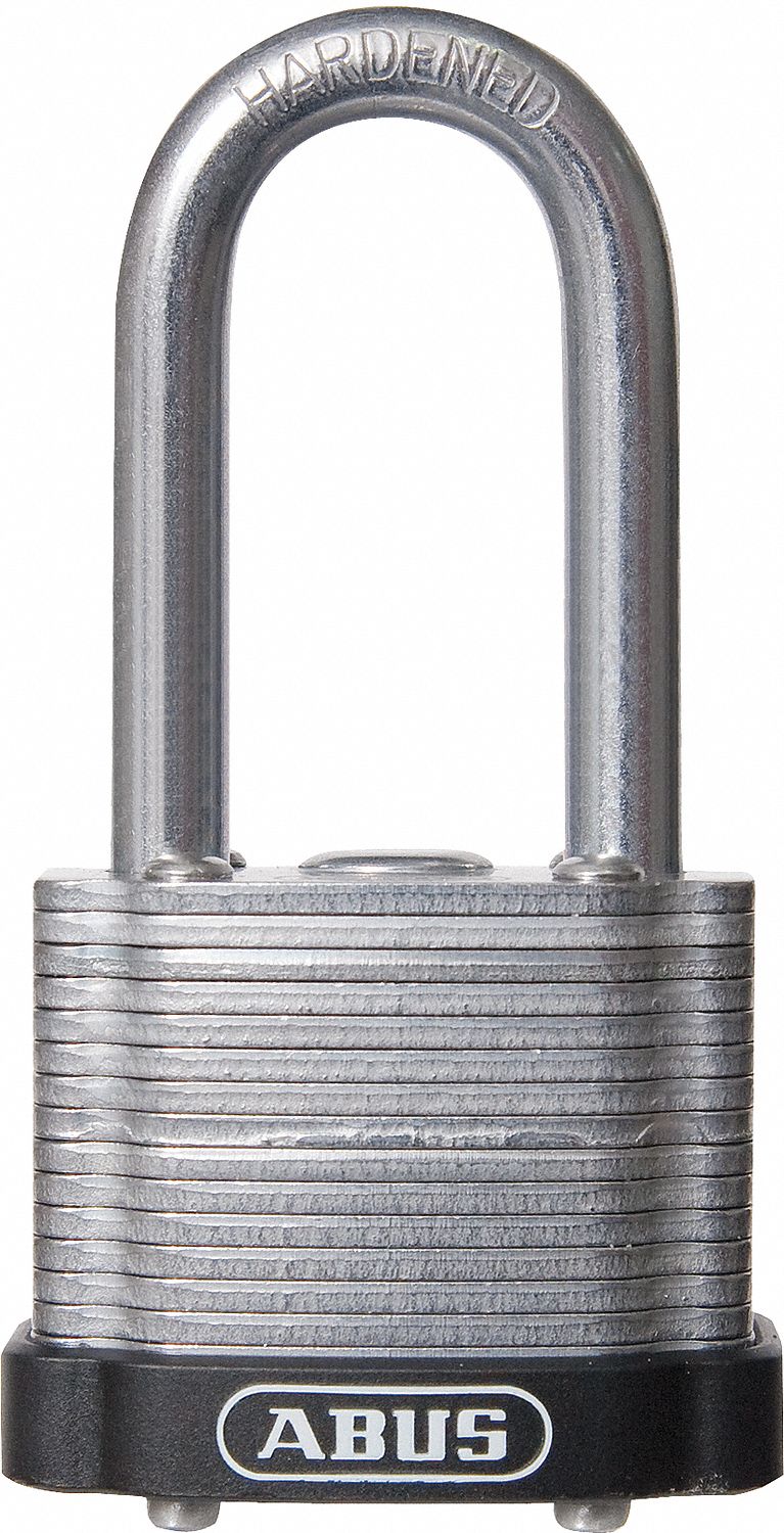 Lockout Padlock KA Black 1-3/8 H