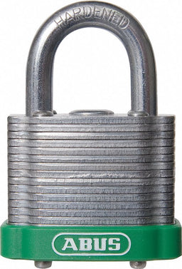Lockout Padlock KA Green 1-3/8 H