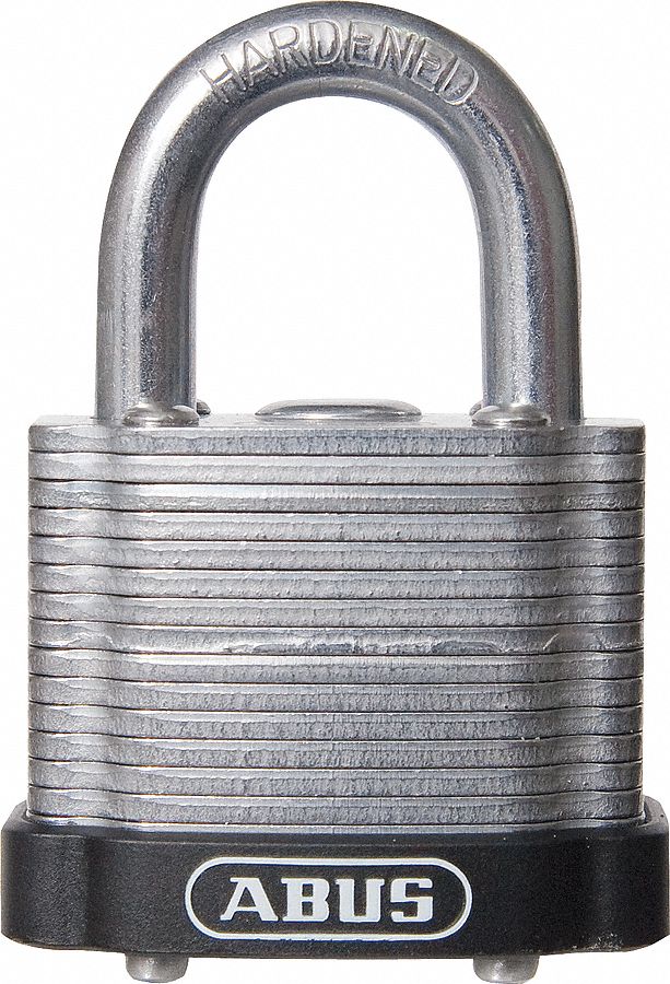 Lockout Padlock KD MK Black 1-3/8 H
