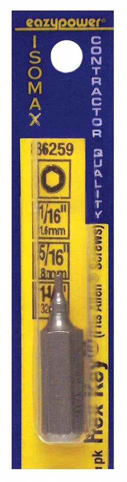 DriverBitSet 1pcs Steel Shank 5/16