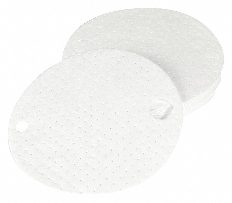 Drum Top Pad Oil-Based Liquid White PK25