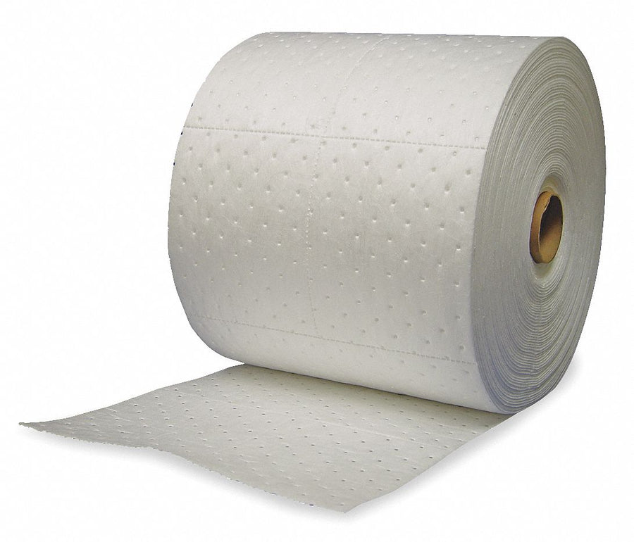 Absorbent Roll Oil-Based Liquids White
