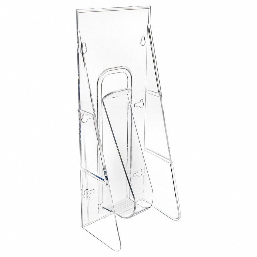 Literature Rack 11 7/8 H Clear