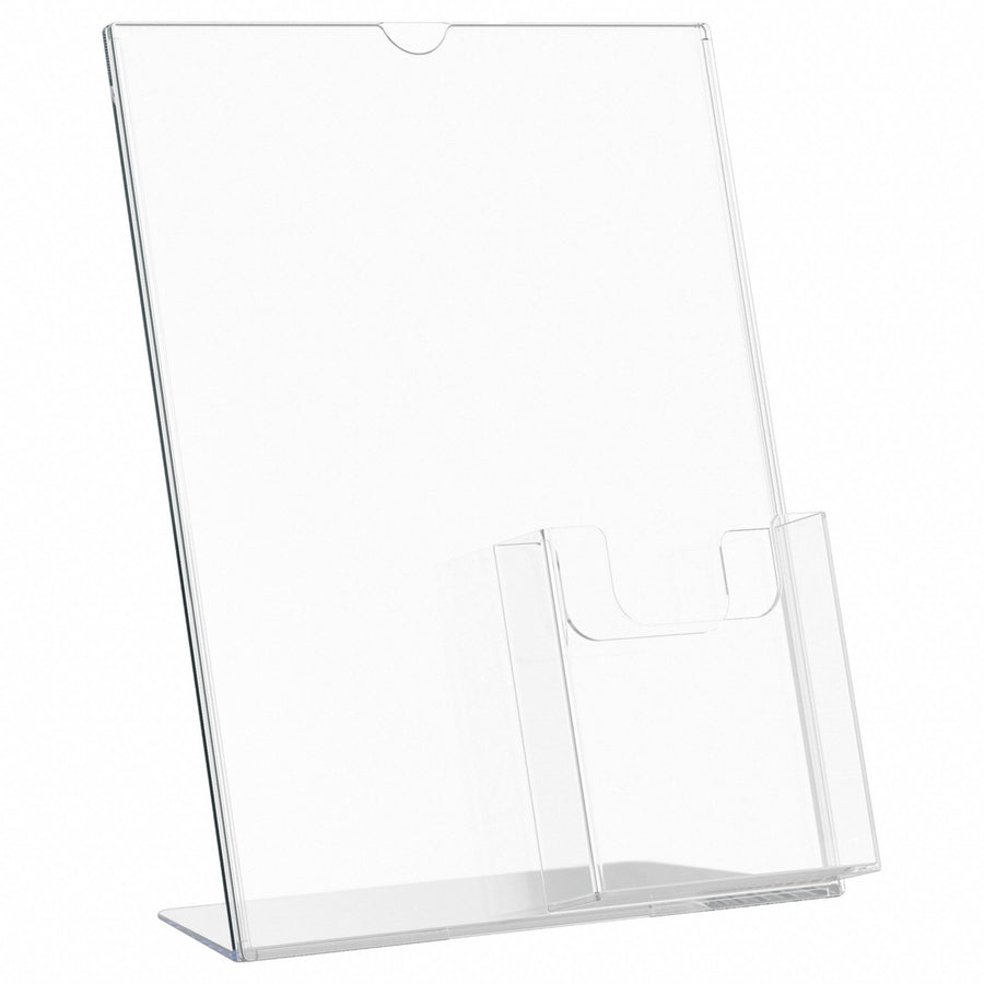 Sign and Literature Holder 11 H Clear