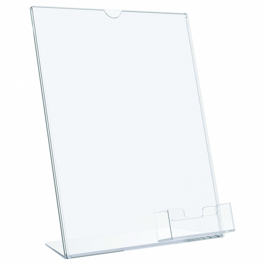 Sign and Literature Holder 11 H Clear