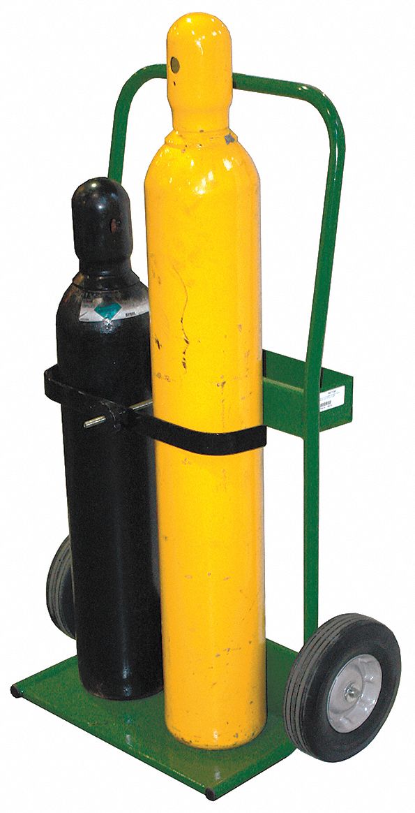 Cylinder HandTruck 400 lb 45 x30 x6-1/2