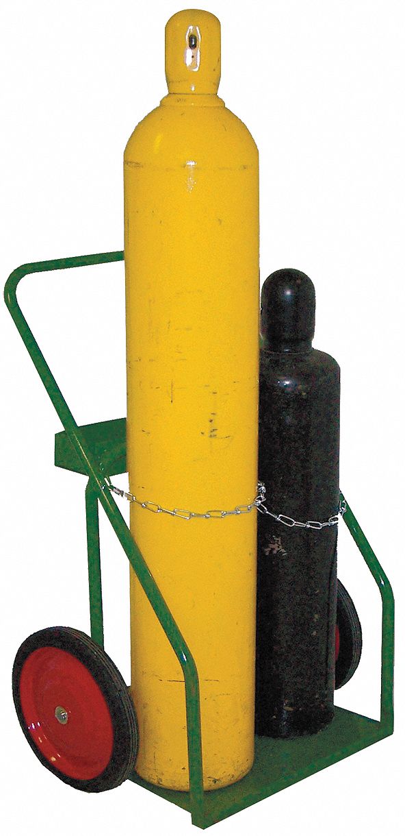 Cylinder HandTruck 400 lb 42 x21 x6-1/2