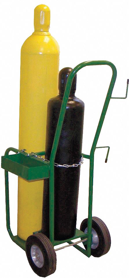 Cylinder HandTruck 400 lb 50 x18 x6-1/2