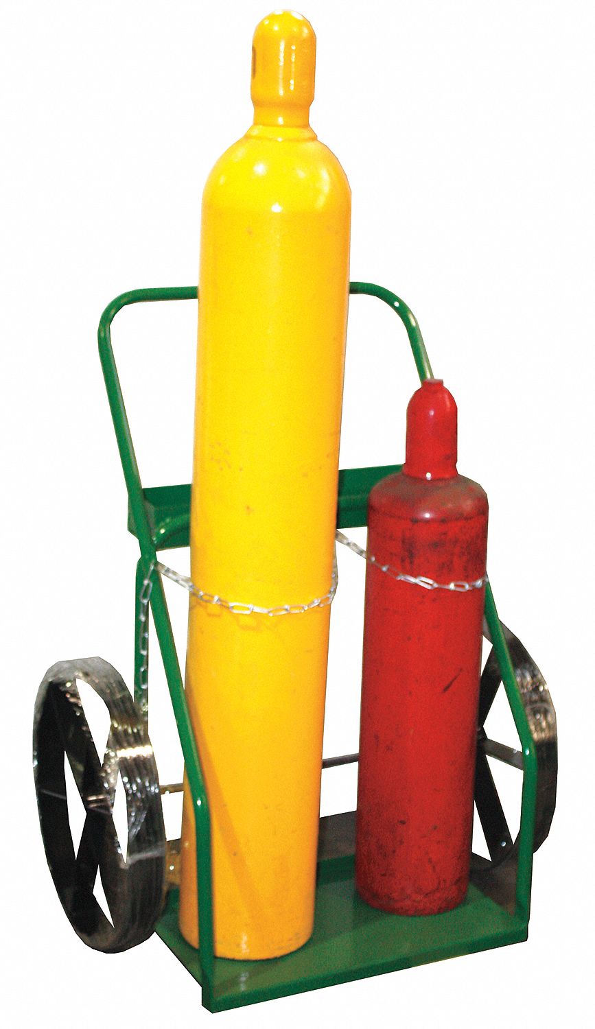 Cylinder HandTruck 400lb 44 x33 x12-1/2