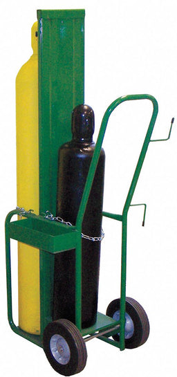 Cylinder Hand Truck 400lb 62 x18 x8-1/2