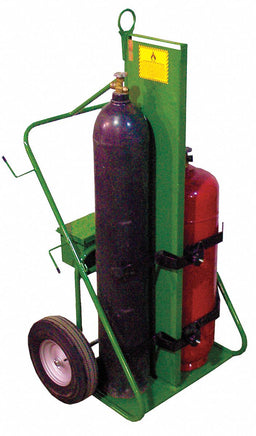 Cylinder Hand Truck 780lb 66 x35 x12-1/2