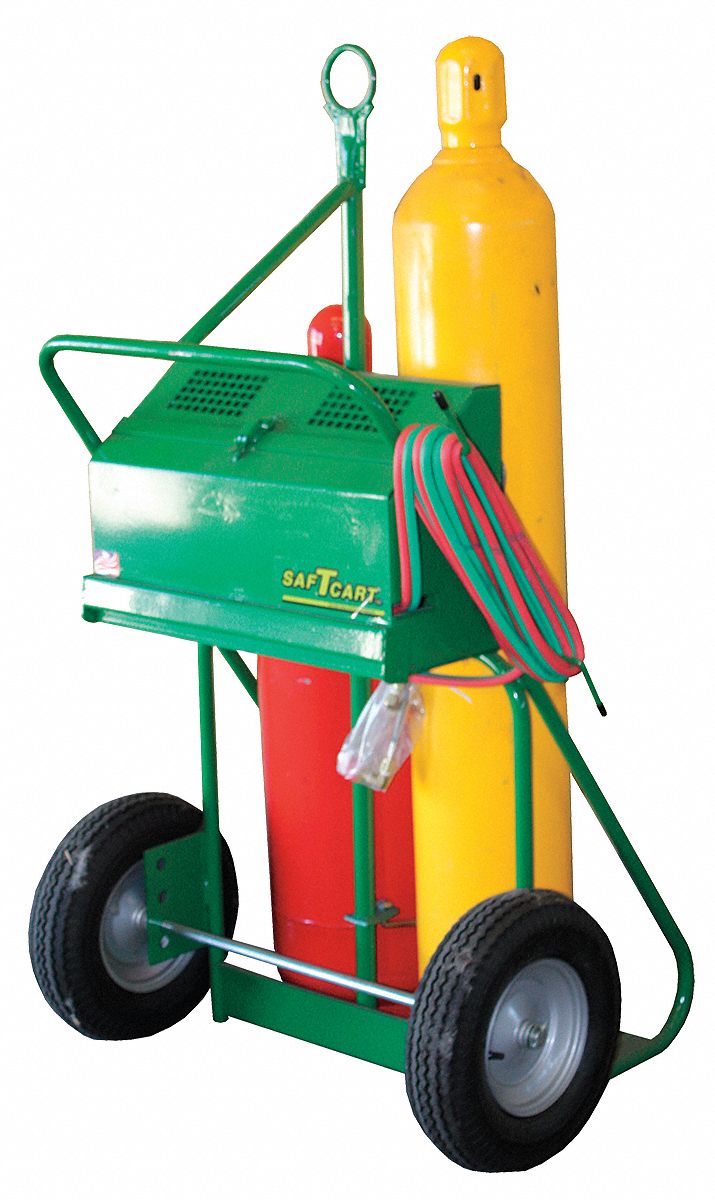 Cylinder HandTruck 780lb 66 x33 x12-1/2