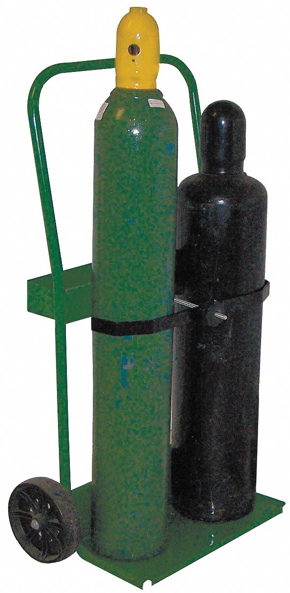 Cylinder HandTruck 400 lb 45 x27 x6-1/2