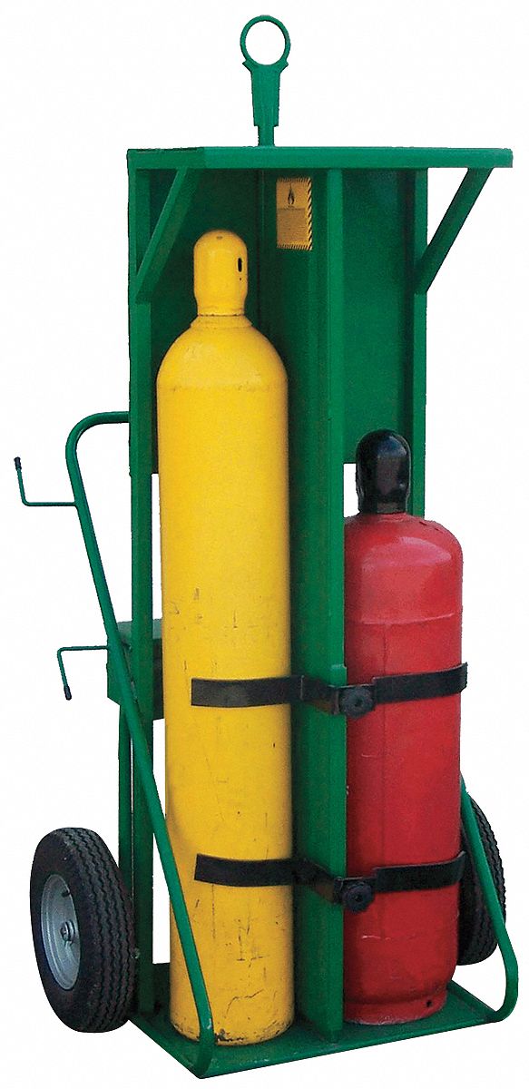 Cylinder HandTruck 780lb 66 x35 x12-1/2