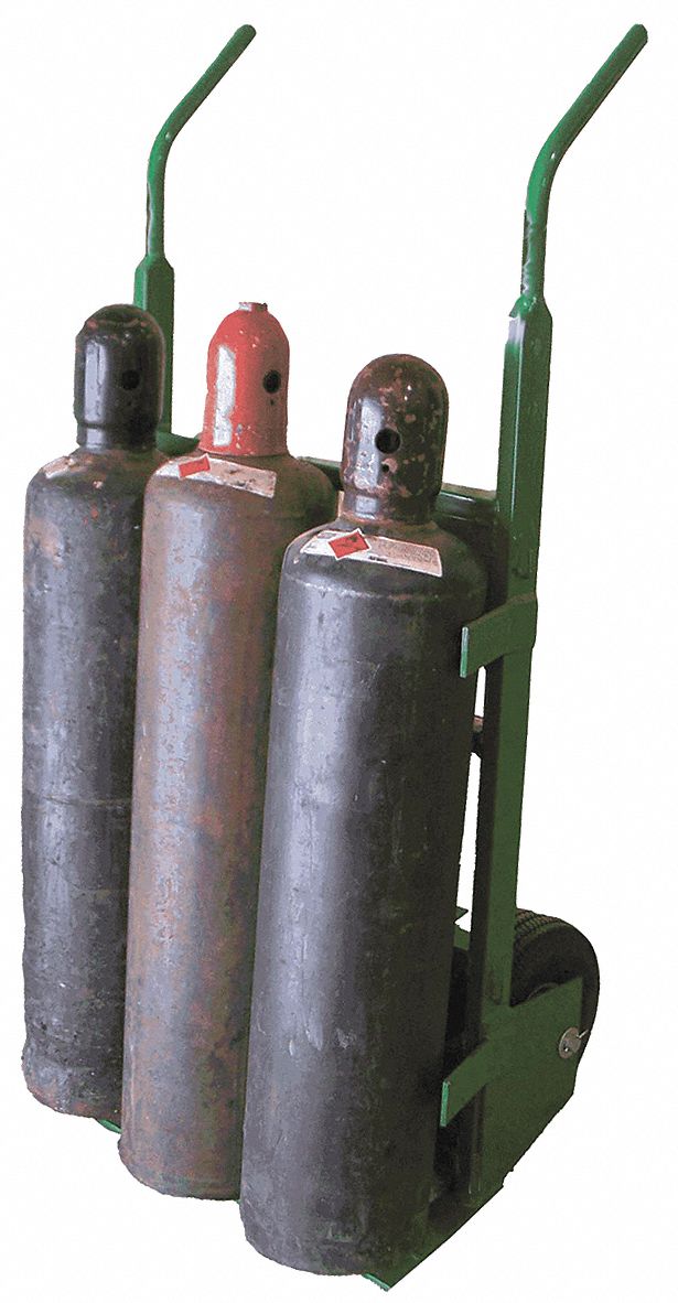 Cylinder HandTruck 800lb 49 x28 x12-1/2