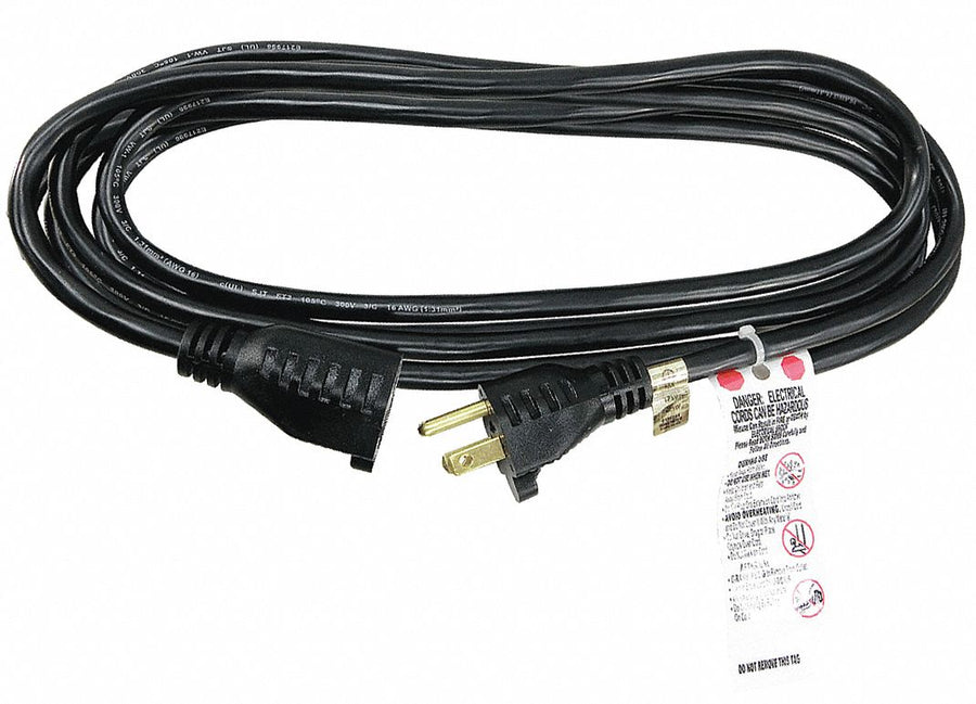 Extension Cord 10ft 16Ga 13A SJT Blk
