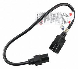 Power Cord IEC C14 SJT 1.5 ft 10A 16/3