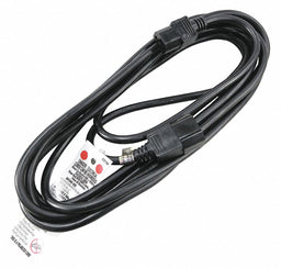 Pwr Cord IEC C14 SJT 15 ft Blk 10A 18/3