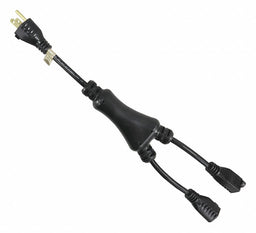 Splitter Powr Cord 5-15P SJT 1.2 ft 15A