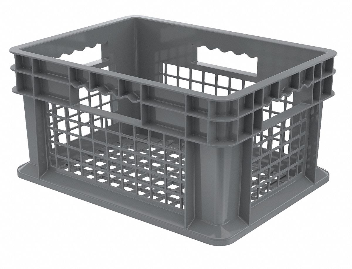 G6565 Straight Wall Ctr Gray Vented IndGrdPoly