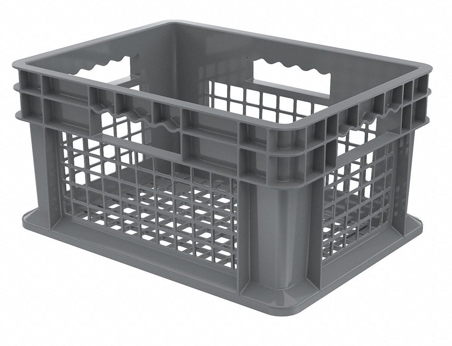 G6565 Straight Wall Ctr Gray Vented IndGrdPoly
