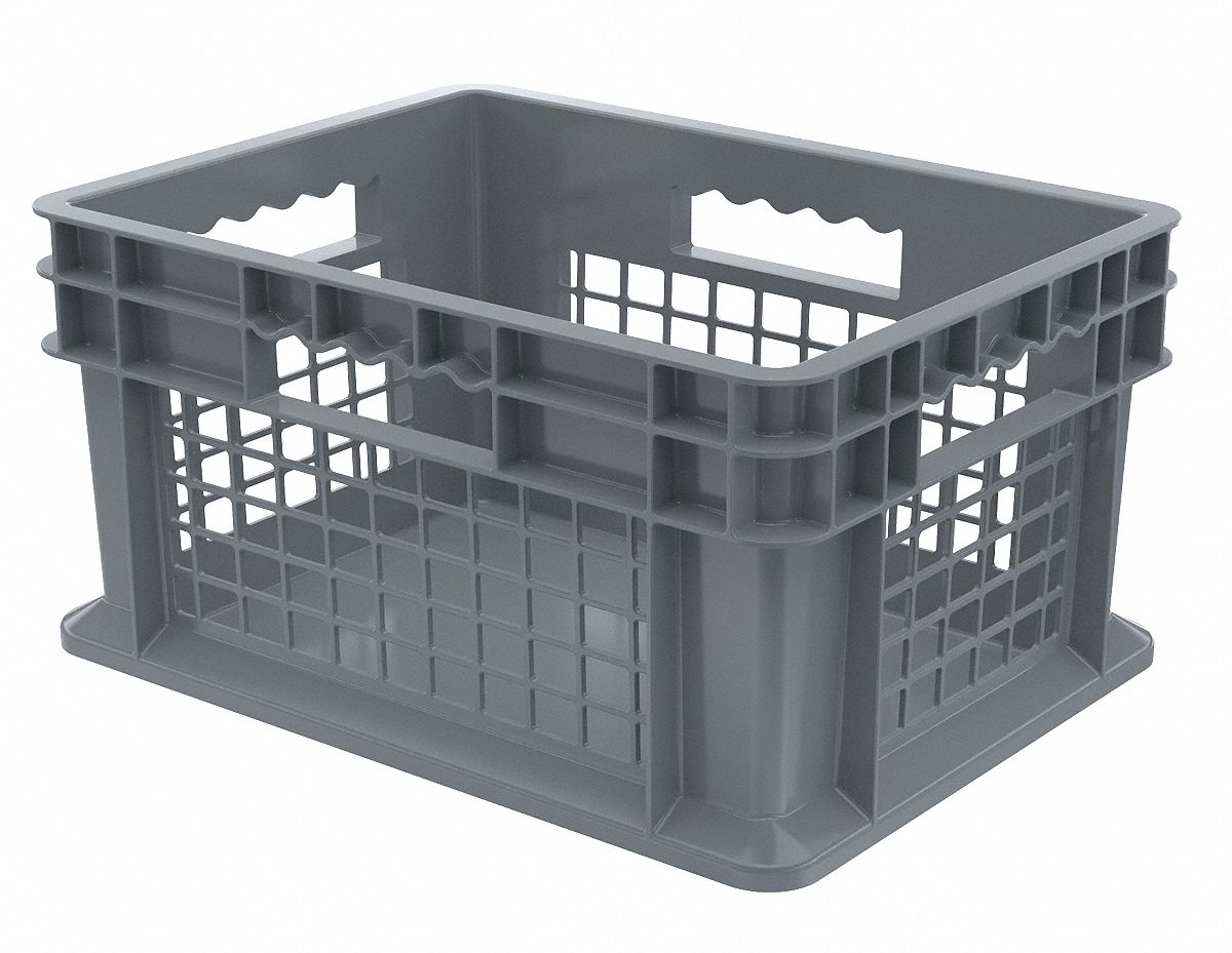 G6566 Straight Wall Ctr Gray Vented IndGrdPoly