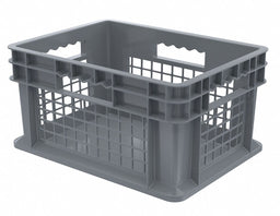 G6566 Straight Wall Ctr Gray Vented IndGrdPoly
