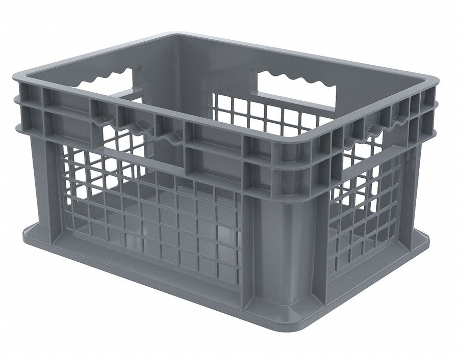 G6566 Straight Wall Ctr Gray Vented IndGrdPoly