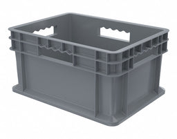 G6564 Straight Wall Ctr Gray Solid IndGrdPoly