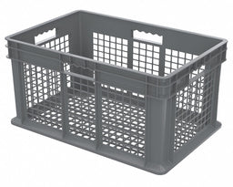 G6571 Straight Wall Ctr Gray Vented IndGrdPoly