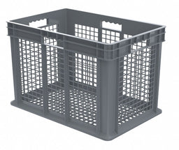 G6574 Straight Wall Ctr Gray Vented IndGrdPoly