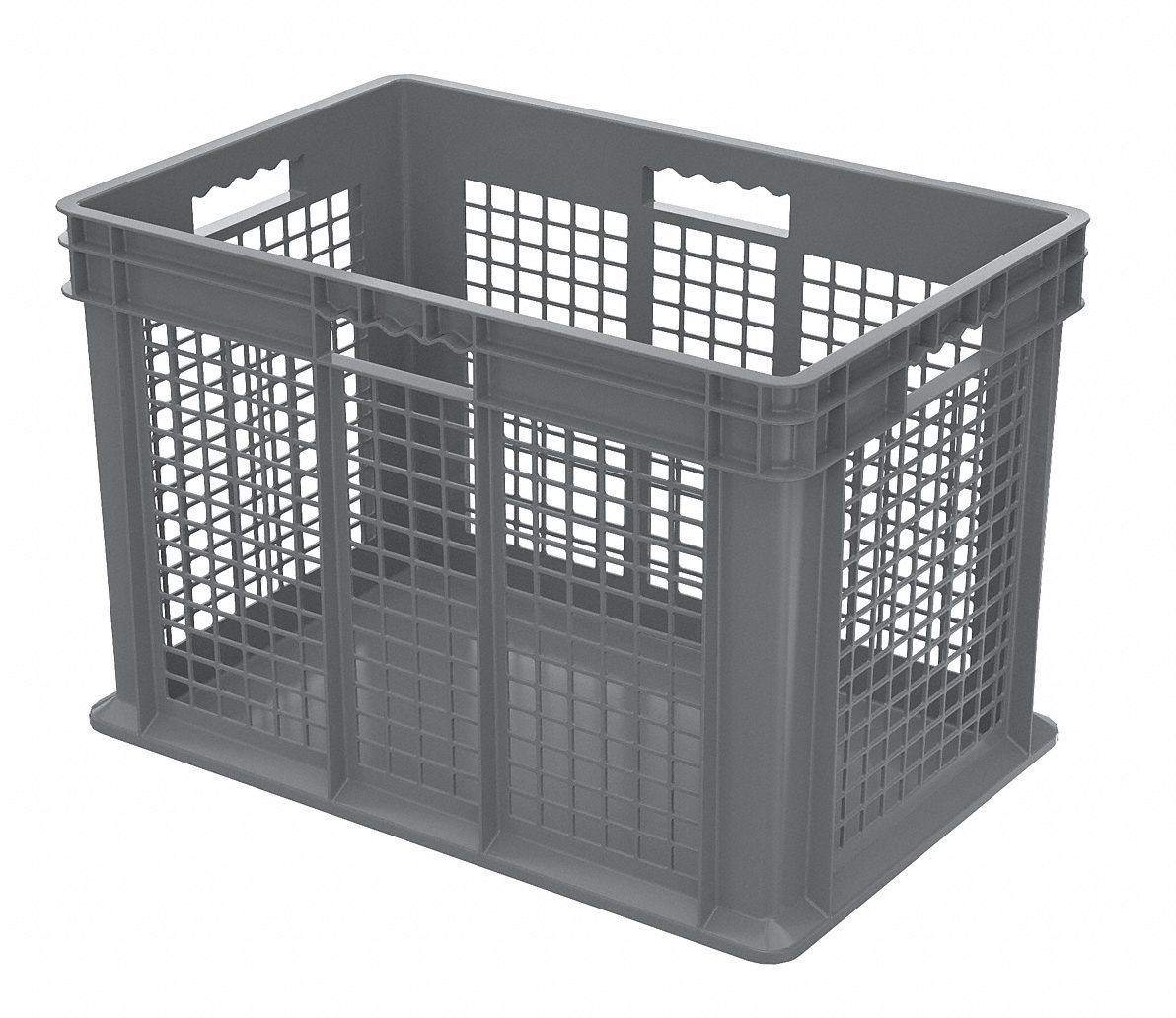 G6572 Straight Wall Ctr Gray Vented IndGrdPoly